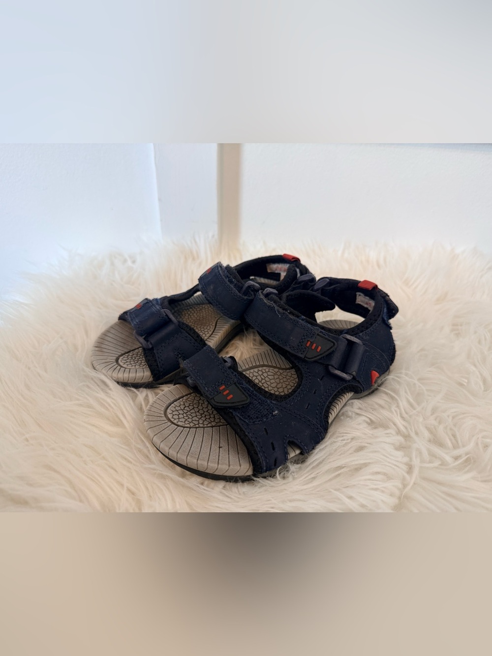 💫4/$25 • Joe Fresh Navy Blue Adjustable Sport Sandals